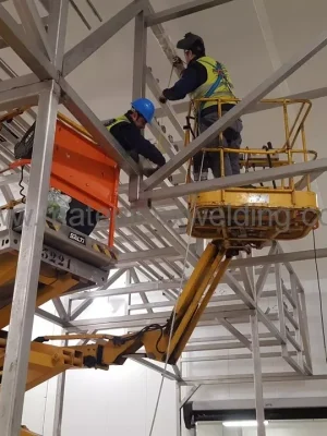 montaje mecánico de racks